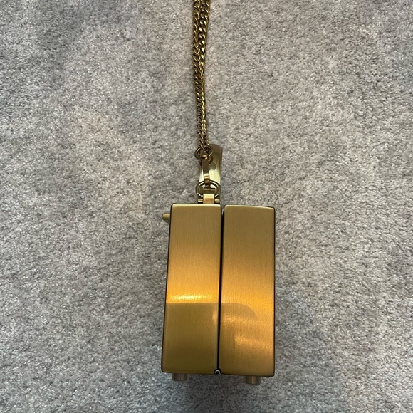 Brandon Blackwood Mini Kendrick Trunk in Gold Metal - Picture 9 of 13